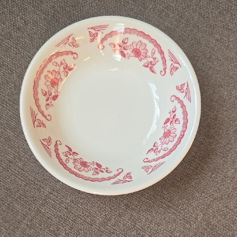 MCM VINTAGE HOMER LAUGHLIN BEST CHINA MADE IN USA SAUCE DISH
